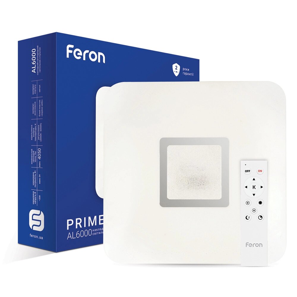 Світлодіодній світильник Feron AL6000 PRIME 54W від компанії Electro Shop - фото 1