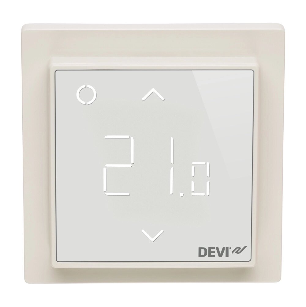 Терморегулятор DEVIreg Smart Wi-Fi  білий DEVI 140F1141 від компанії Electro Shop - фото 1