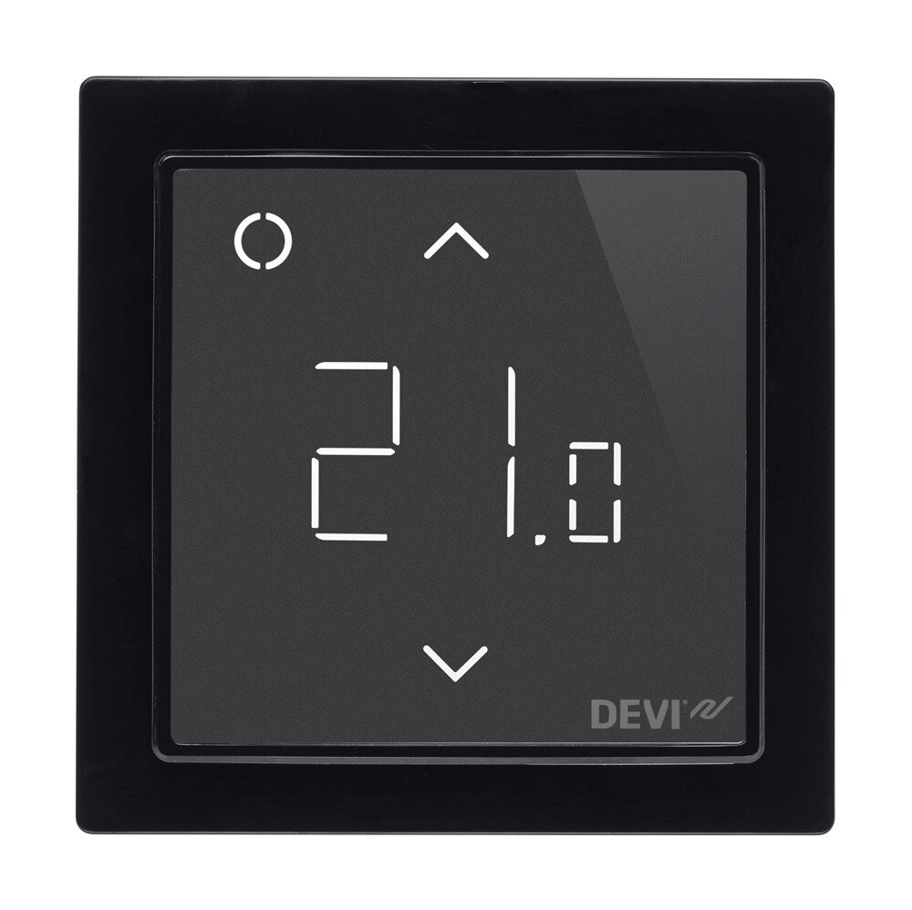 Терморегулятор DEVIreg Smart Wi-Fi  чорний DEVI 140F1143 від компанії Electro Shop - фото 1