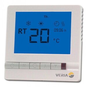 Терморегулятор Veria Control T45 (5 -35) настін. датч. підлги+повітр 15 А DEVI 189B4060