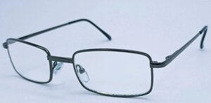 Готовые очки для зрения стекло унисекс 9033 черный +3.0