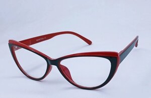 Жіночі комп'ютерні окуляри Матсуда чорно-червоні