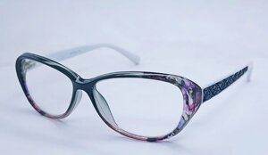 Жіночі окуляри для зору 902 білий +2.5