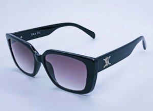 Жіночі окуляри для зору тоновані 2266 чорний -2.5