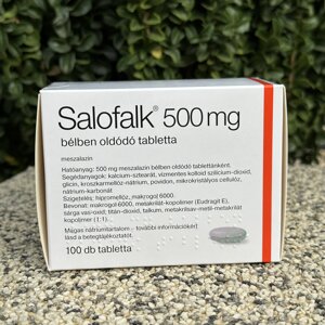 Салофальк 500 мг 100 таблеток в Києві від компанії ЕвроМедЕкспресс