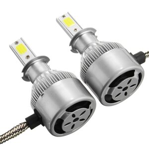 Світлодіодні автомобільні лампи Лід Led H3 (ближній/дальній/туманки) Комплект 2 лампи