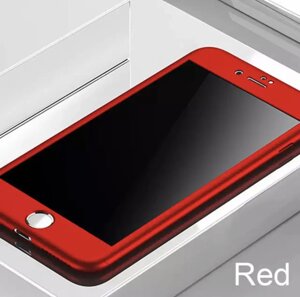 Захисне скло 10D 9H для Apple iPhone 7 Plus / iPhone 8 Plus Red Червоне