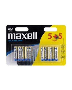 Батарейка maxell LR03 10PK (5+5) 10шт (M-790254.00. CN)