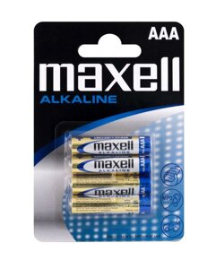 Батарейка maxell LR03 4PK blister 4шт (M-723671.04. EU)