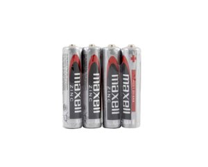 Батарейка maxell R-03 4PK shrink (GD) 4шт (M-774411.00. CN)