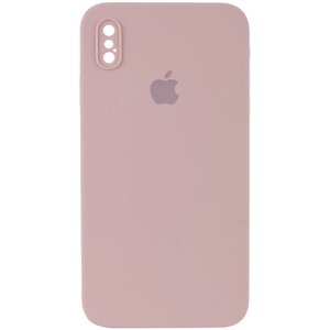 Чохол Silicone Case Square Full Camera Protective (AA) для Apple iPhone XS Max (6.5"
