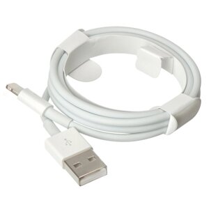 Дата кабель Foxconn для Apple iPhone USB to Lightning (AAA grade) (1m) ( тих. пак )
