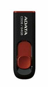 Flash A-DATA USB 2.0 C008 64gb black/red