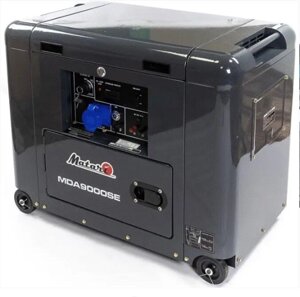 Генератор дизельний Б/в Matari MDA9000SE 7,0кВт 15л + Matari ATS-40 (Автоматика в комплекті)