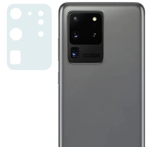 Гнучке захисне скло 0.18mm на камеру ( тих. пак ) для Samsung Galaxy S20 Ultra