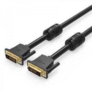 Кабель Vention DVI (24+1) Male to Male Cable 1.5M Black (EAABG)