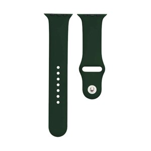 Ремінець для годинника Apple Watch Silicone Classic 38/40/41mm 48. Pine Green