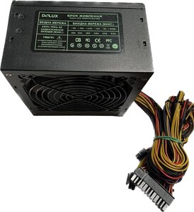 Блок живлення Delux 500W (DLP-35D Black)