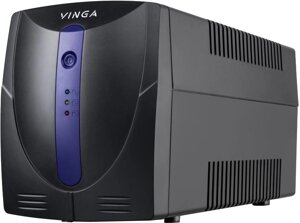 Дбж vinga LED 800VA plastic case with USB (VPE-800PU)