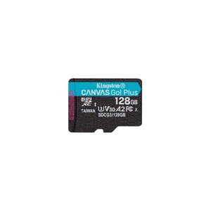 Карта памяти Kingston 128GB microSD class 10 UHS-I U3 A2 Canvas Go Plus (SDCG3/128GBSP)