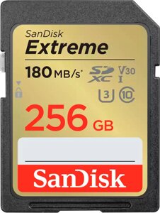 Карта памяти sandisk SD 256GB C10 UHS-I U3 (sdsdxvv-256G-GNCIN)