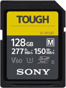 Карта памяти sony SDXC 128GB C10 UHS-II U3 V60 (SFM128T. SYM)