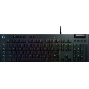 Клавіатура Logitech G815 Gaming Mechanical GL Clicky RGB (920-009095) Black USB