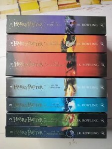 Книга — Harry Potter. комплект із 7 книг англійською мовою. (подарунковий) джоан роулінг, j. k. rowling