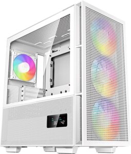 Корпус deepcool CH560 digital white (R-CH560-WHAPE4d-G-1)