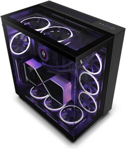 Корпус NZXT H9 elite black (CM-H91EB-01) без бж