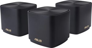 Маршрутизатор ASUS zenwifi XD4 3PK PLUS black (90IG07M0-MO3c50)