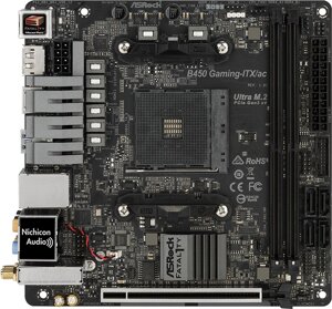 Материнська плата ASRock B450 Gaming-ITX/AC