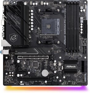 Материнська плата ASRock B550M PG Riptide