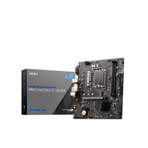 Материнська плата MSI PRO H610M-G DDR4