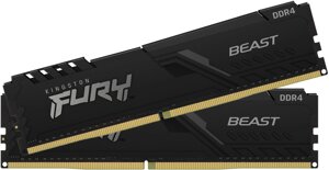 Модуль памяти DDR4 2x16GB/3200 Kingston Fury Beast Black (KF432C16BBK2/32)