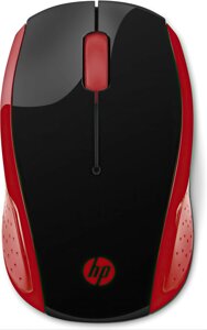 Миша HP Wireless Mouse 200 Red (2HU82AA)