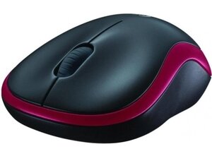 Миша logitech wireless mouse M185 RED, EER2 (910-002240)