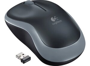 Миша logitech wireless mouse M185 SWIFT GREY, EER2 (910-002238)