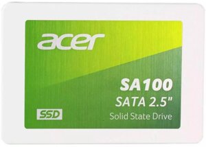 Накопичувач acer SSD 2.5" 240GB SA100 (BL. 9BWWA. 102)