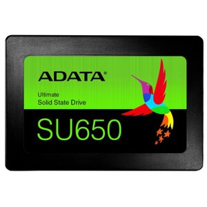 Накопичувач SSD ADATA ultimate SU650 256 GB (ASU650SS-256GT-R)