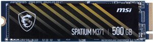 Накопичувач SSD MSI spatium 500GB M371 M. 2 2280 (S78-440K160-P83)