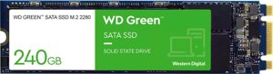 Накопичувач SSD WD M. 2 2280 240GB (WDS240G3g0B)