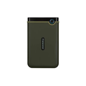 Накопичувач зовнішній HDD 2.5" USB 1.0TB Transcend StoreJet 25M3 Military Green Slim (TS1TSJ25M3G)