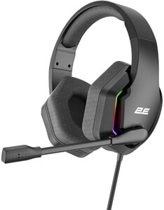 Навушники 2E gaming HG315 RGB USB 7.1 black (2E-HG315BK-7.1)