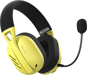 Навушники Hator Hyperpunk 2 Wireless Tri-mode Black/Yellow (HTA-857)