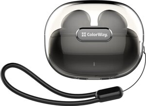 Навушники СolorWay Slim TWS-2 Earbuds Black (CW-TWS2BK)