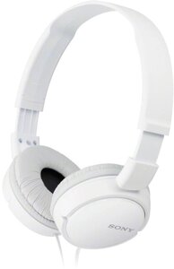 Навушники sony MDR-ZX110 white (MDRZX110W. AE)