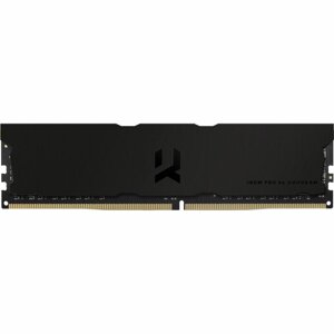 Оперативна пам'ять goodram 16 GB DDR4 3600 mhz iridium pro deep black (IRP-K3600D4v64L18/16G)