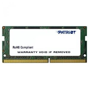 Оперативна пам'ять patriot 8GB sodimm DDR4 2400 mhz (PSD48G240081S)