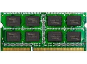 Оперативна пам'ять TEAM 8 GB SO-DIMM DDR3 1600 mhz (TED38G1600C11-S01)